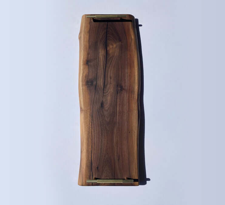 Black Walnut Charcuterie Board | Handcrafted, 18×12 in. — Housewarming Gift by Mindful Creations Woodworking