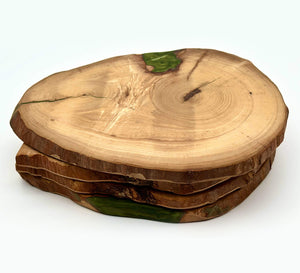 Live Edge Cookies/ Center Pieces, 3 Sizes by Mindful Creations Woodworking