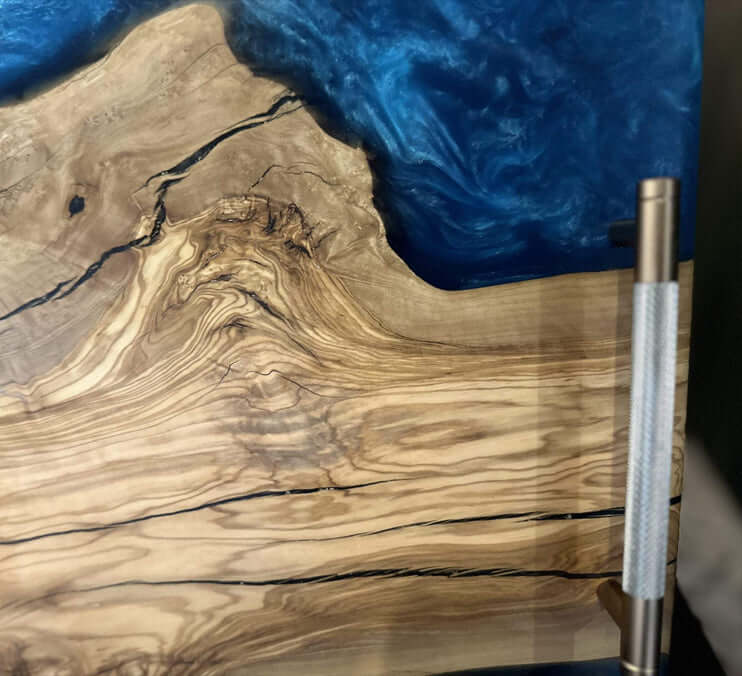 handcrafted from natural hardwood in Texas by Mindful Creations Woodworking
