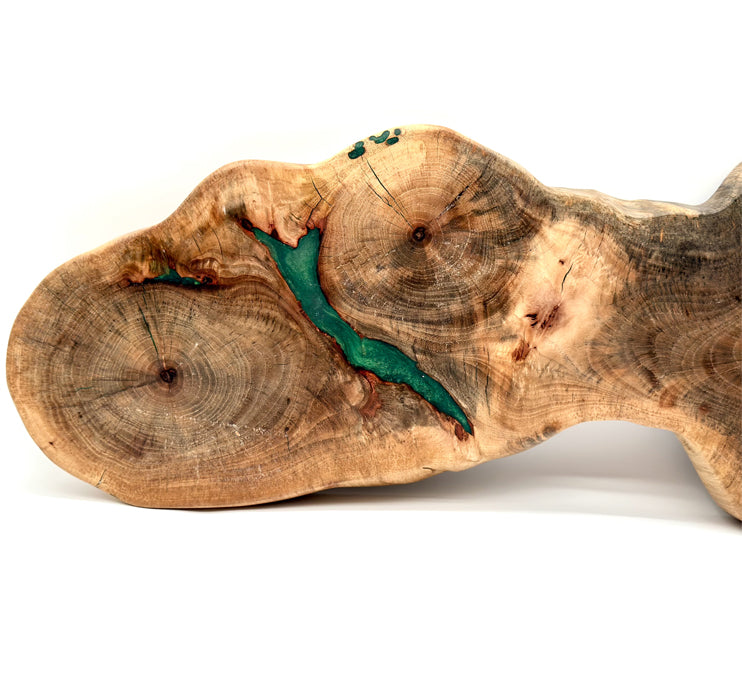 Pecan Live Edge Charcutrie Board / Cutting Board 26x8.5x1.5 by Mindful Creations Woodworking
