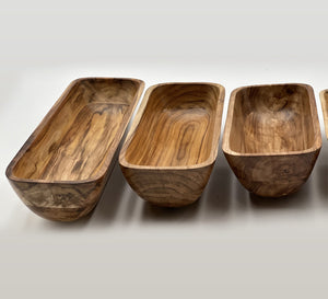 Teak Wood Bowls, Various Sizes by Mindful Creations Woodworking