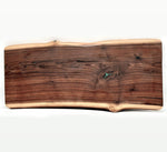 Walnut Live Edge Charcuterie/cutting Board With 6 Cheese Knives Set 29.25x11.5x1 Inch by Mindful Creations Woodworking