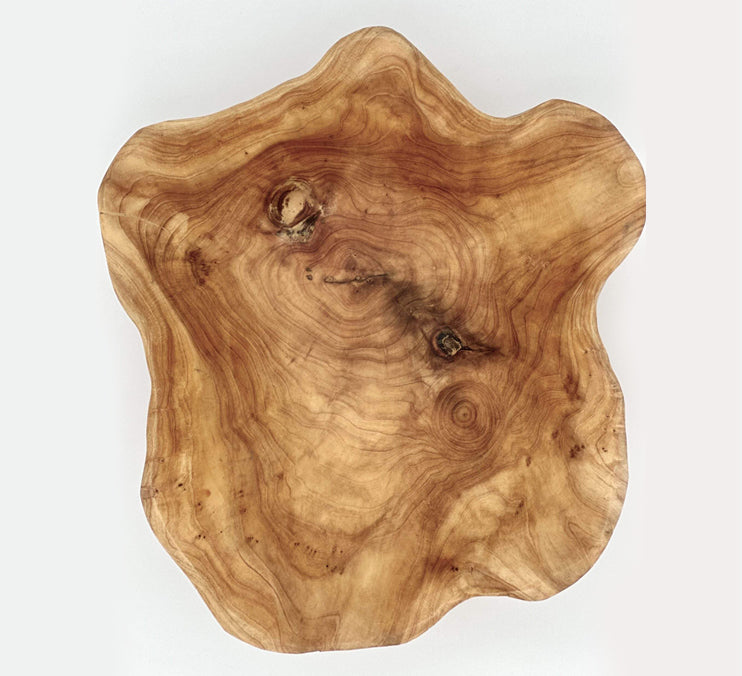 Cedar Live Edge Hand-carved Bowls, Various Sizes by Mindful Creations Woodworking
