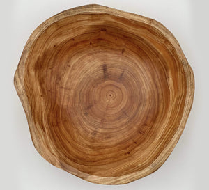 Cedar Live Edge Hand-carved Bowls, Various Sizes by Mindful Creations Woodworking