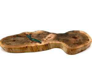 Pecan Live Edge Charcutrie Board / Cutting Board 26x8.5x1.5 by Mindful Creations Woodworking